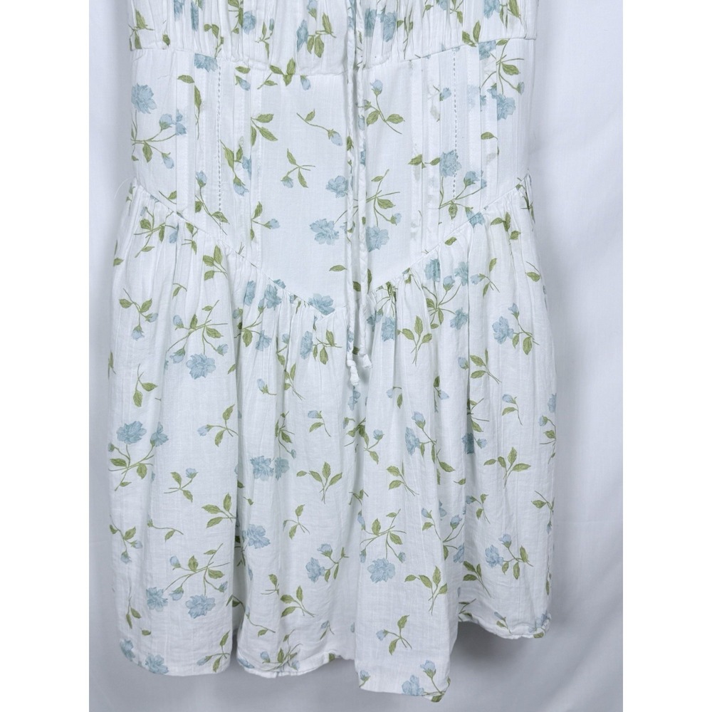 American Eagle Milkmaid Prairie Mini Dress Dainty Romantic Cottagecore S - Picture 6 of 14